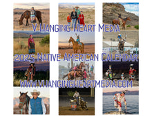 Load image into Gallery viewer, &quot;American Indians in the West&quot; 2025 Native American Calendar