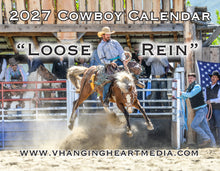 Load image into Gallery viewer, Pre-Order "Loose Rein" 2027 Cowboy Calendar