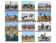 Load image into Gallery viewer, Pre-Order "Loose Rein" 2027 Cowboy Calendar