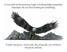 Load image into Gallery viewer, SOFT COVER &quot;Eagle Visits the Animals&quot;