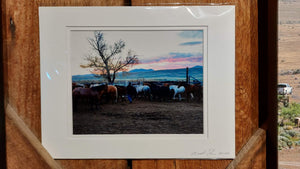 "Get Your Mount" 8x10" Matted Print