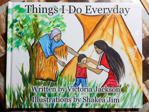 "Things I Do Everyday" Hard Cover Children's Book