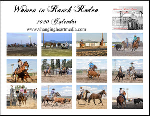 "Women in Ranch Rodeo" 2020 Calendar